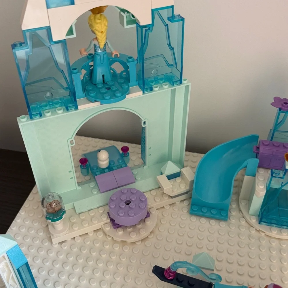 LEGO Disney Frozen Elsa Ice Castle Playset w/ Minifigures & Olaf